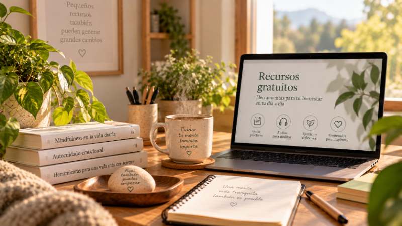 Recursos de mindfulness y autocompasión para el bienestar